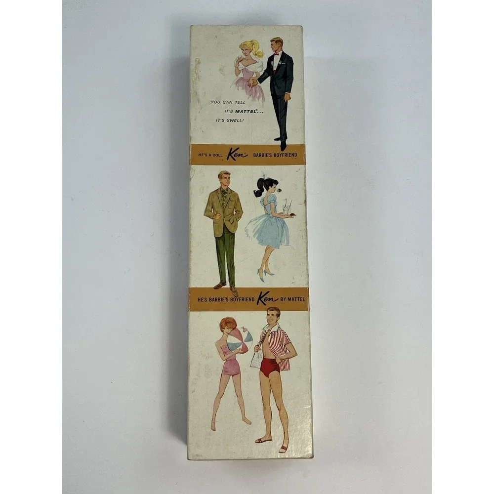 Vintage Ken Doll Barbie's Boyfriend 0776 In Switzerland Original Box 1960s RARE
